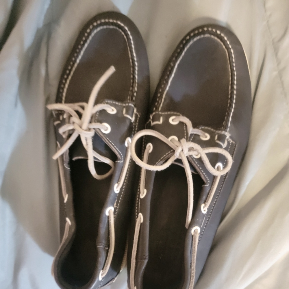 Saks  Fifth Avenue loafers size 11 color blue